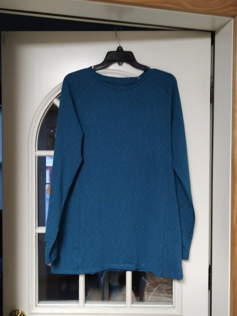 New Earth Yoga Aqua Flex Long Sleeve Top Size Women's XXL